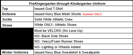 Prek and K